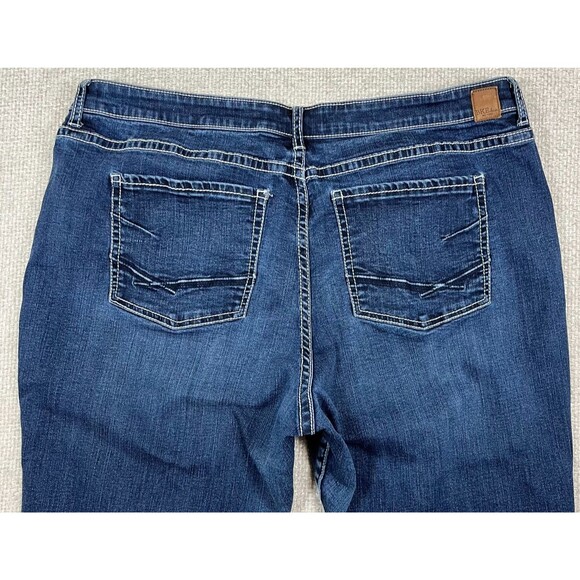 BKE Gabby Jeans Curvy Fit Bootcut Stretch Women's 38x35.5 Blue Original Rise - Picture 4 of 13